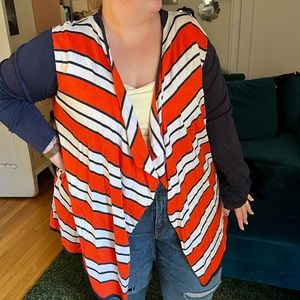 Amazing Nemo Pattern Waterfall Sweater